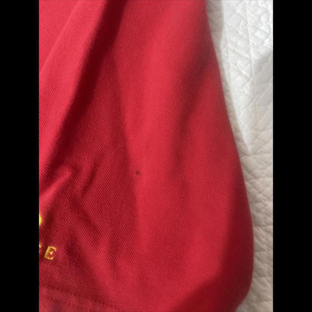RARE MILB Jacksonville Suns Florida Baseball Polo Embroidered Large Red mt9 - Picture 2 of 4